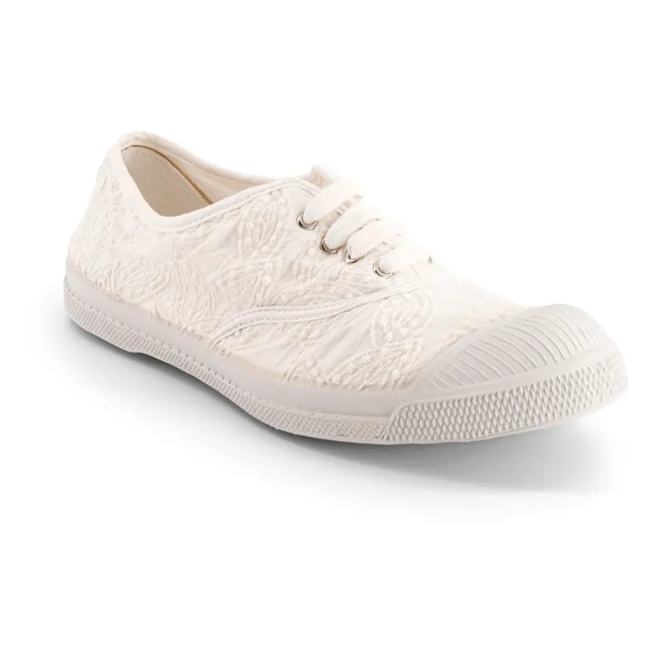 Bensimon Tennis Broderie Anglaise | Blanc