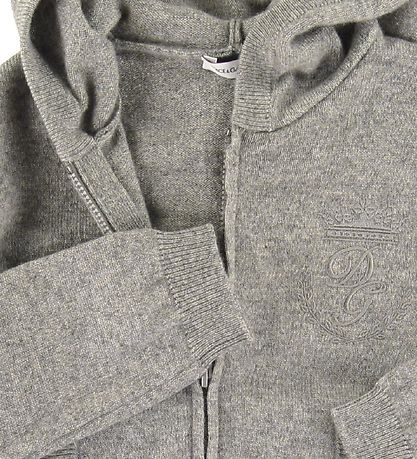 Dolce & Gabbana Kapuzenjacke - Wolle - Heritage - Graumeliert