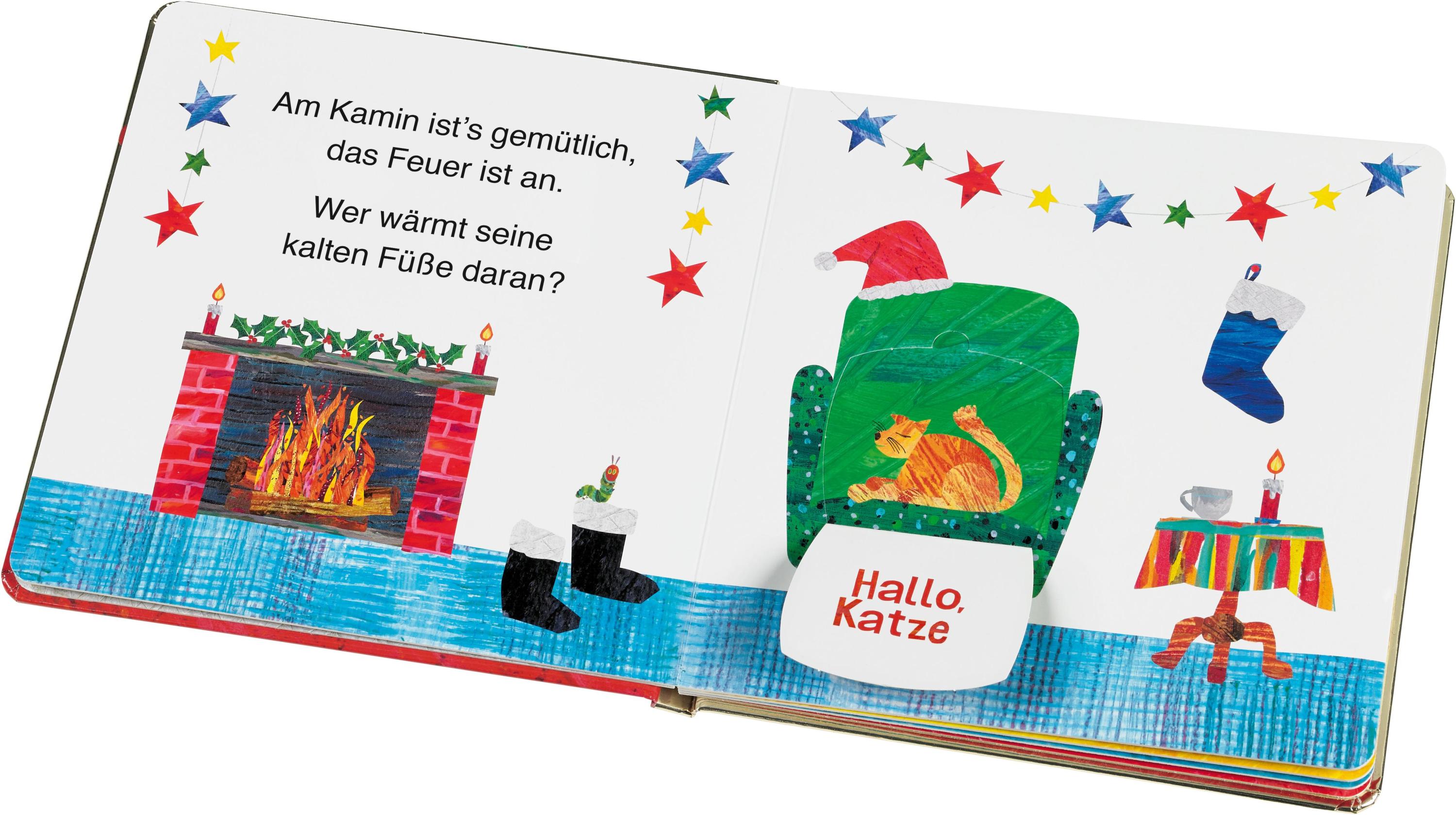 Die Welt von Eric Carle / Die kleine Raupe Nimmersatt feiert Weihnachten