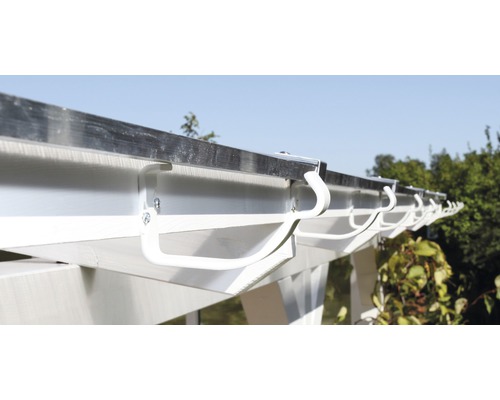 Skanholz regengoot complete set 434 cm wit