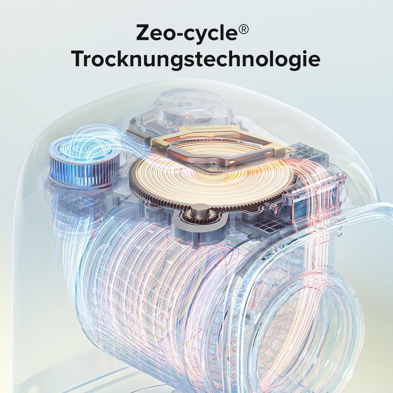 roborock Zeo Mini Waschtrockner / 1 kg Waschen & 0,5 kg Trocknen/Zeo-cycle Niedertemperatur-Trocknung/LintClear Selbstreinigungssystem/Intelligente Dosierung / 20+ Wasch- & Trockenprogramme