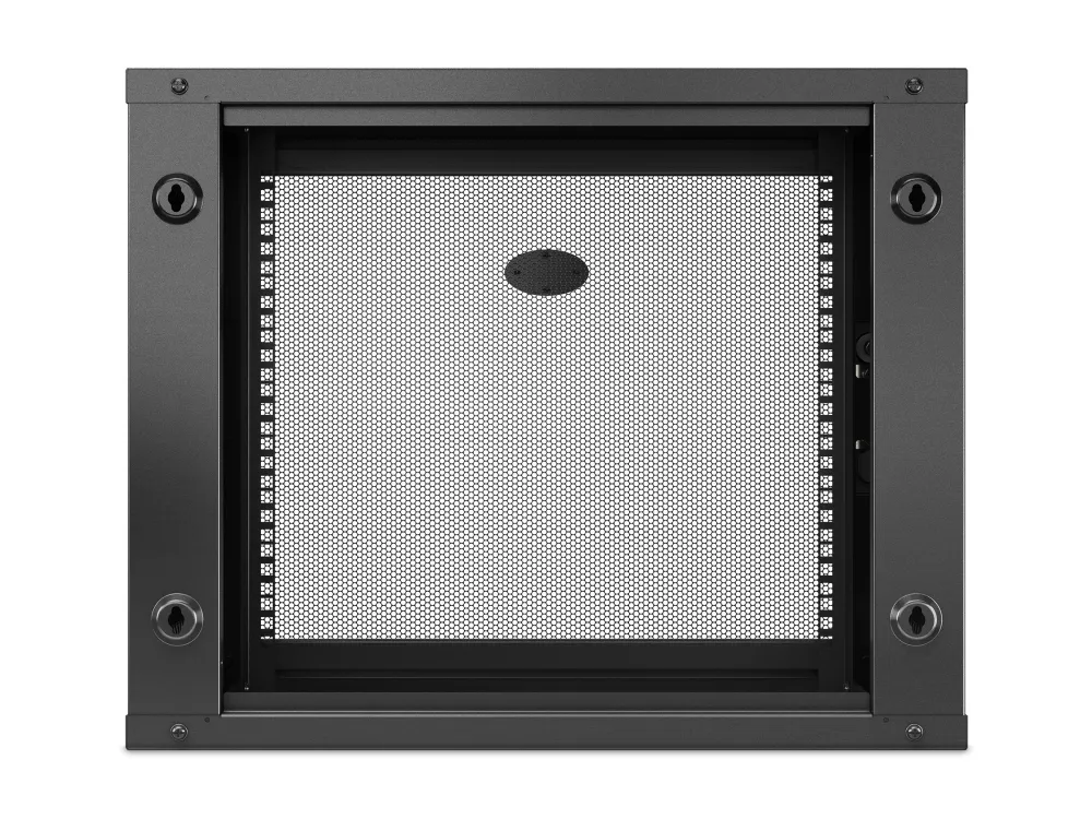 APC NetShelter WX AR109SH6 - Kabinet - vægmonterbar - sort - 9U - 19