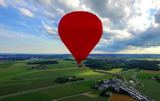 Ballonfahrt in Inning am Ammersee Geschenkidee