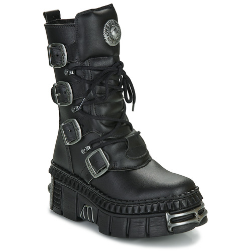 New Rock - WALL 1473 VEGAN - Noir