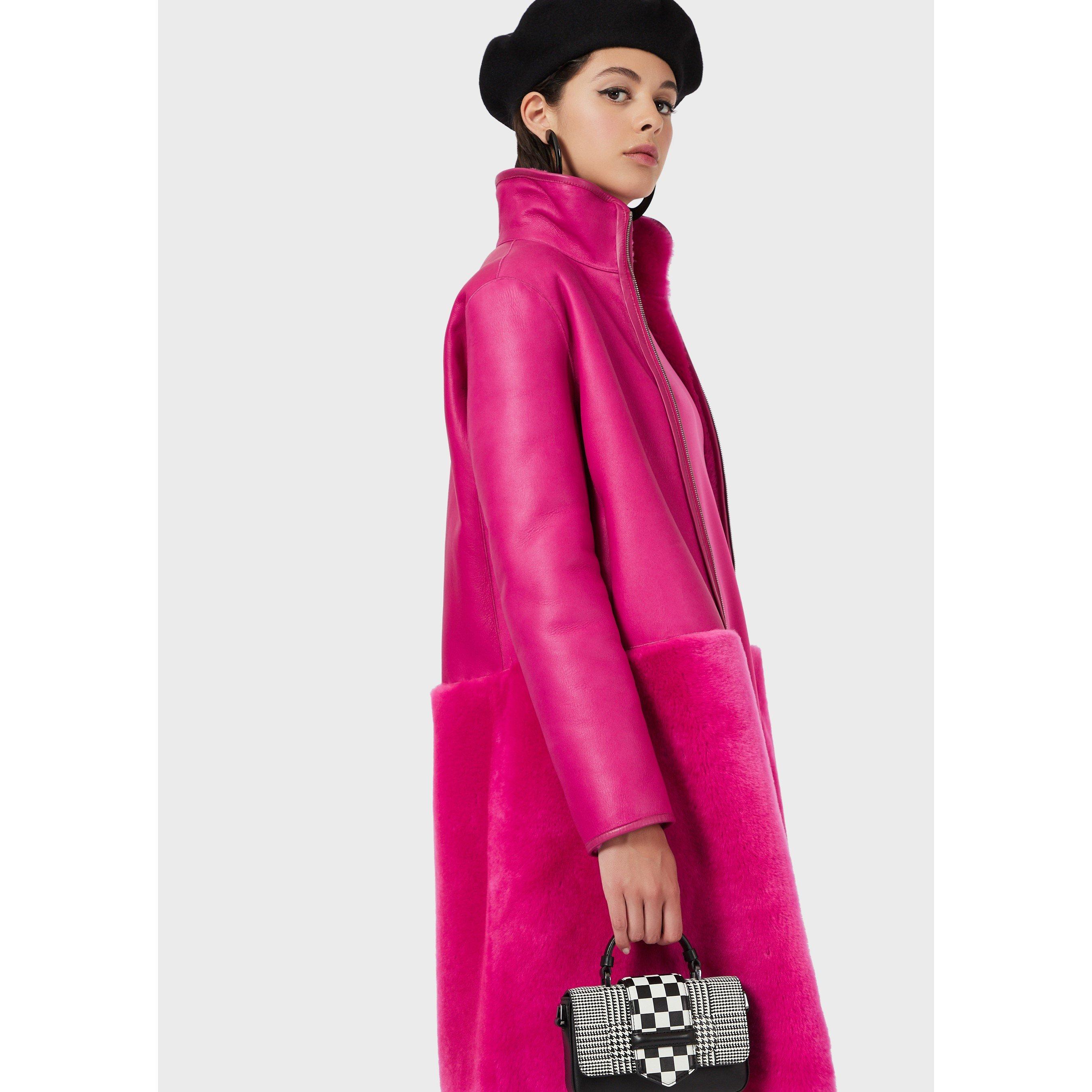 Emporio Armani Reversible Shearling Coat