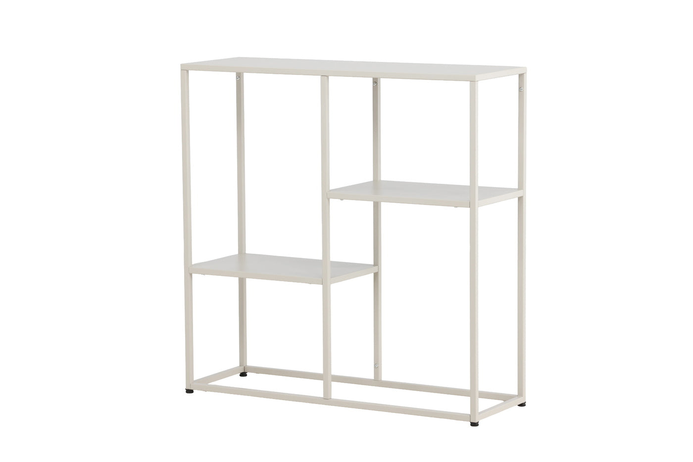 FjÃ´rd - Sidetable Beige Metaal - 80x26x80cm - Staal