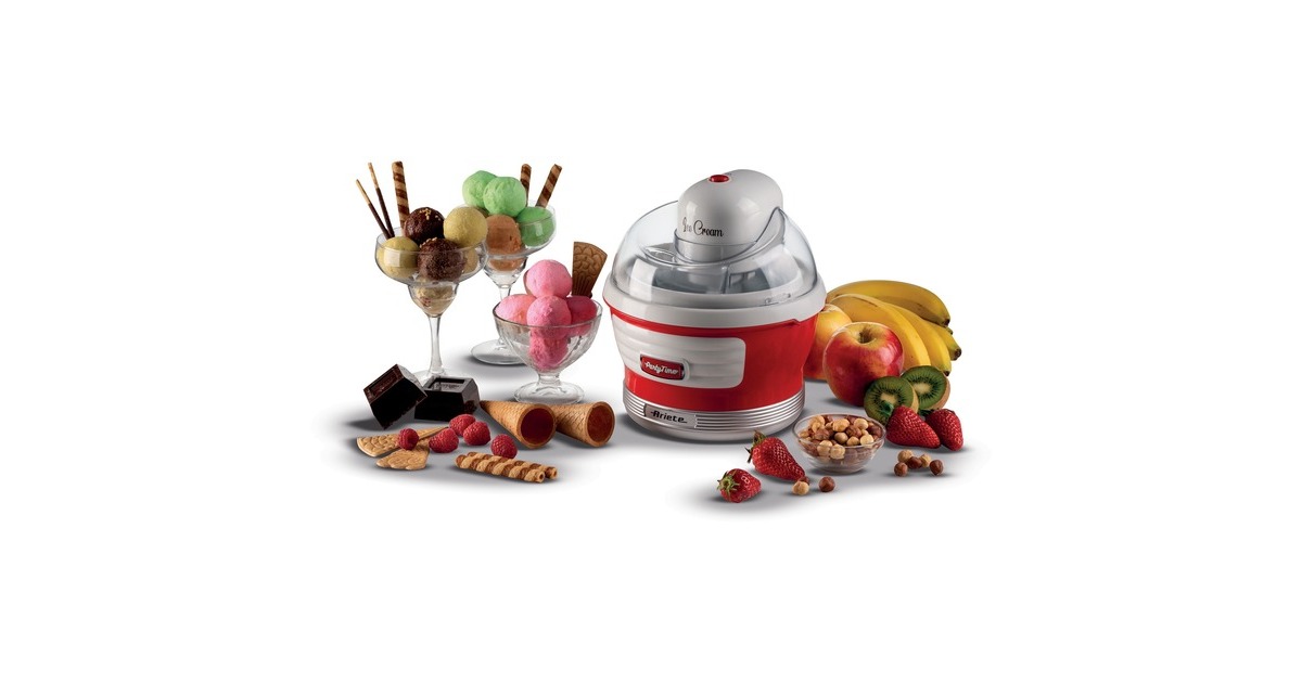 ArieteParty Time IJsmachine 0643/00  (Rood/wit)