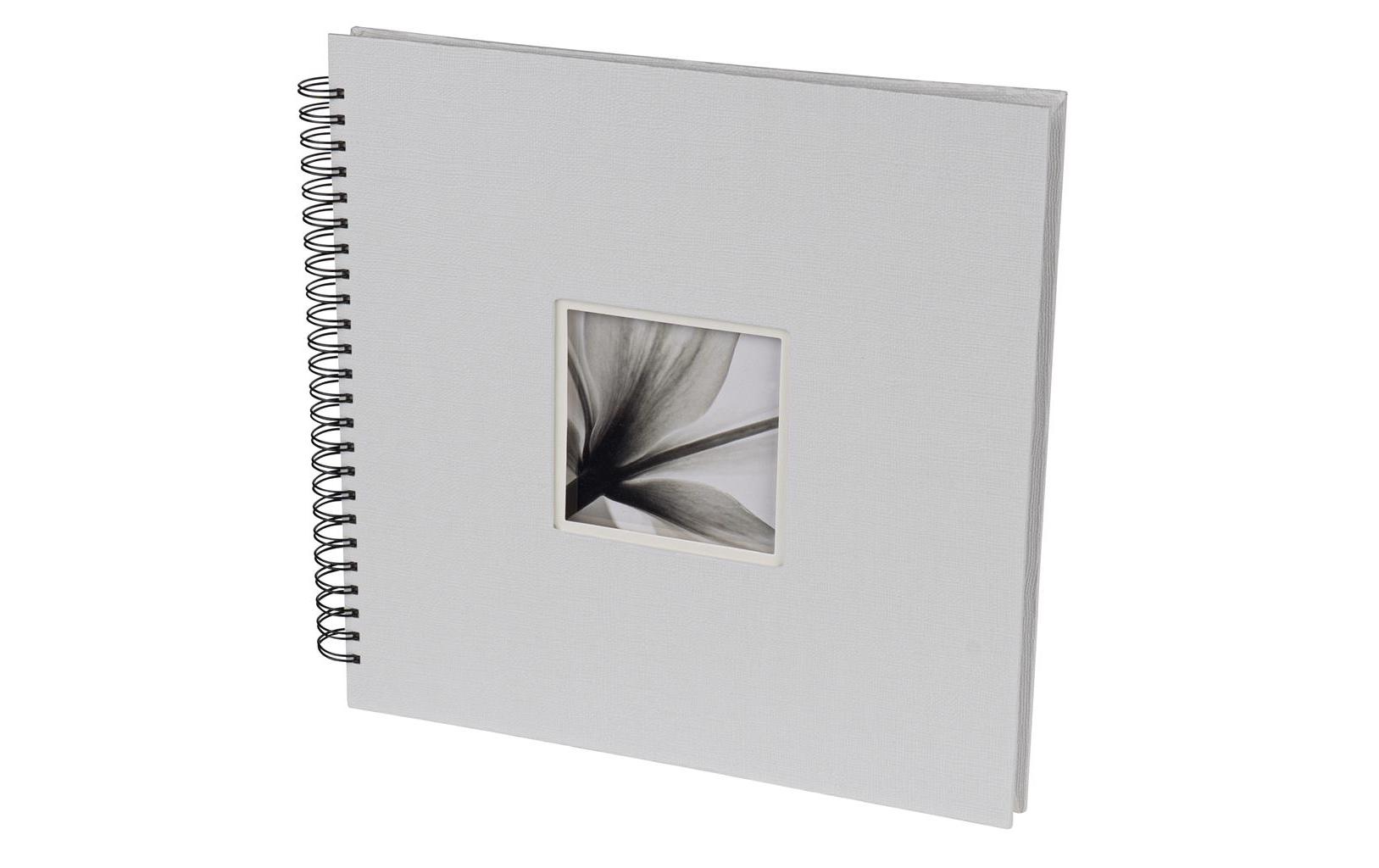 Fotoalbum Unitex Spiralalbum 34 x 34 cm, WeissFotobuch für schöne Fotos und unvergessliche Erinnerungen