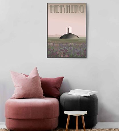 Vissevasse Poster - 50x70 - Herning - Elia