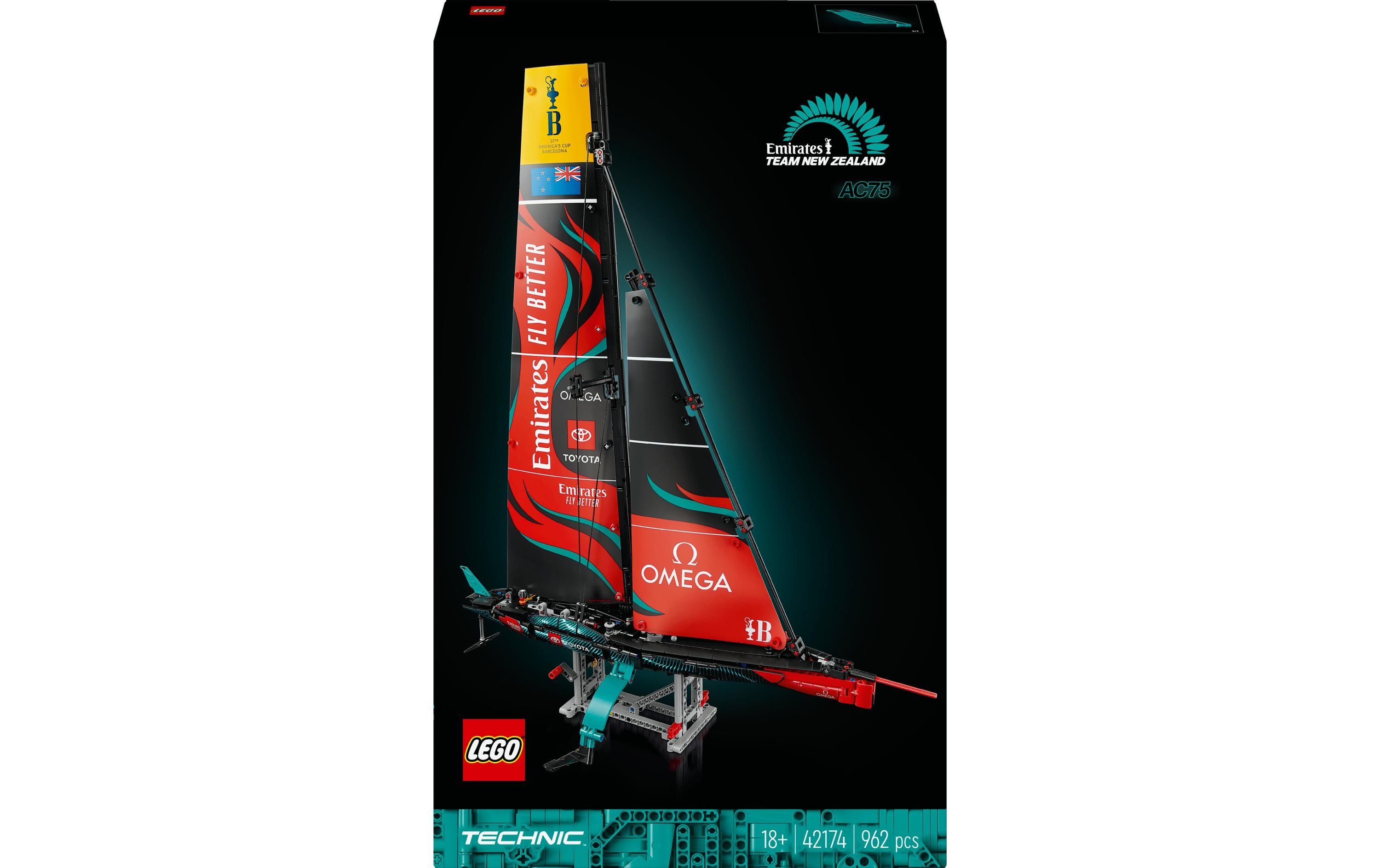 Technic Emirates Team New Zealand AC75 Rennjacht 42174LEGO-Segeljacht zum Selberbauen
