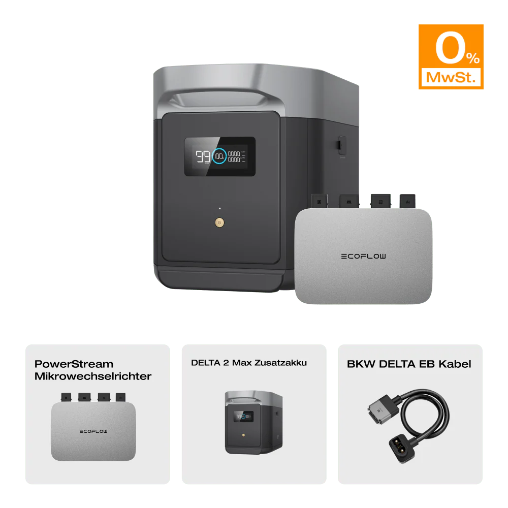 EcoFlow DELTA 2 Max Intelligenter Zusatzabatterie