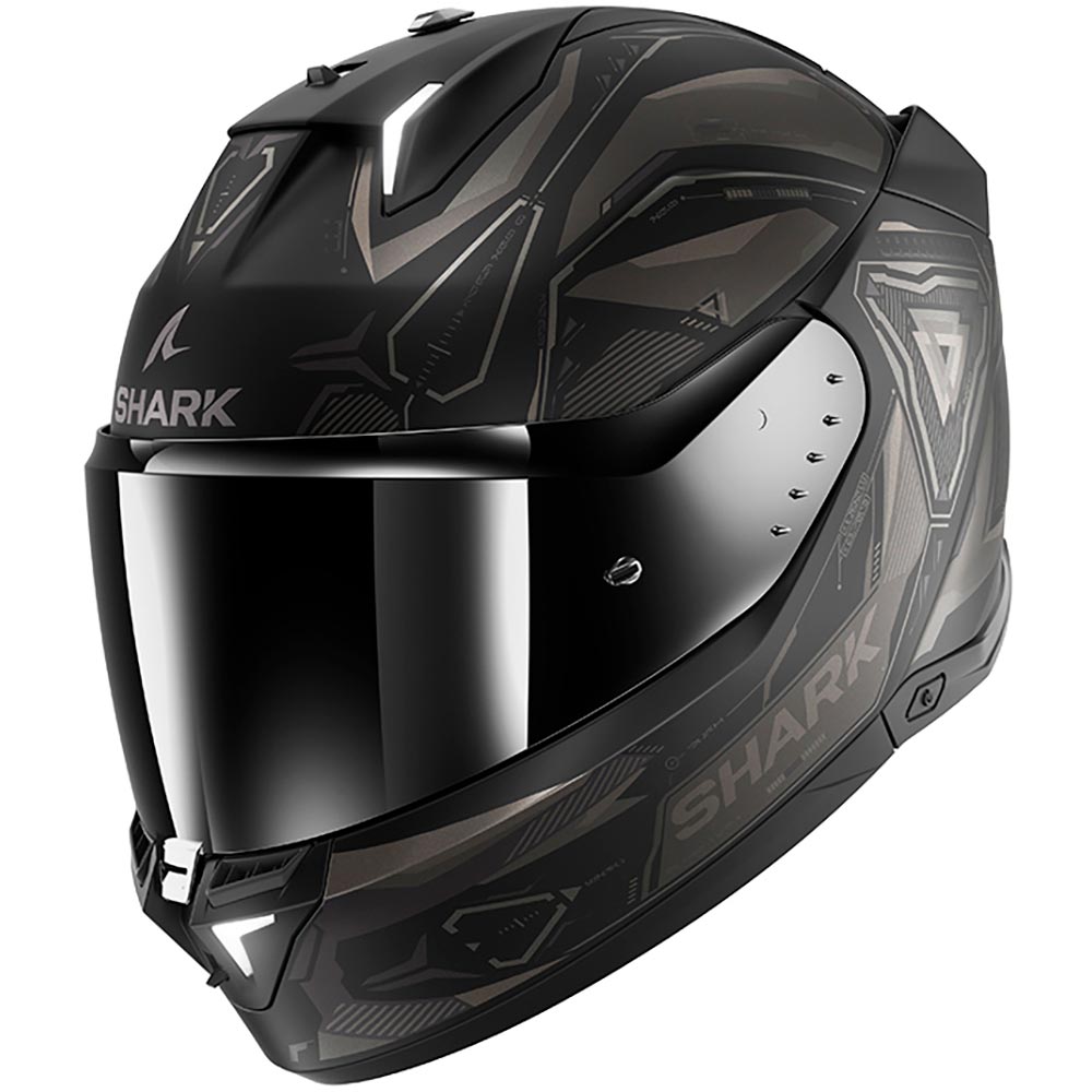 Shark - Casque Skwal i3 Linik Noir Mat / Gris