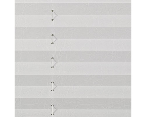 Lichtblick plisségordijn, zelfklevend wit, 50x130 cm, inclusief zuignappen