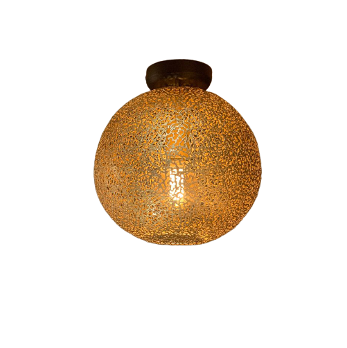 Freelight Freelight Plafondlamp Moon Mat Goud 30cm