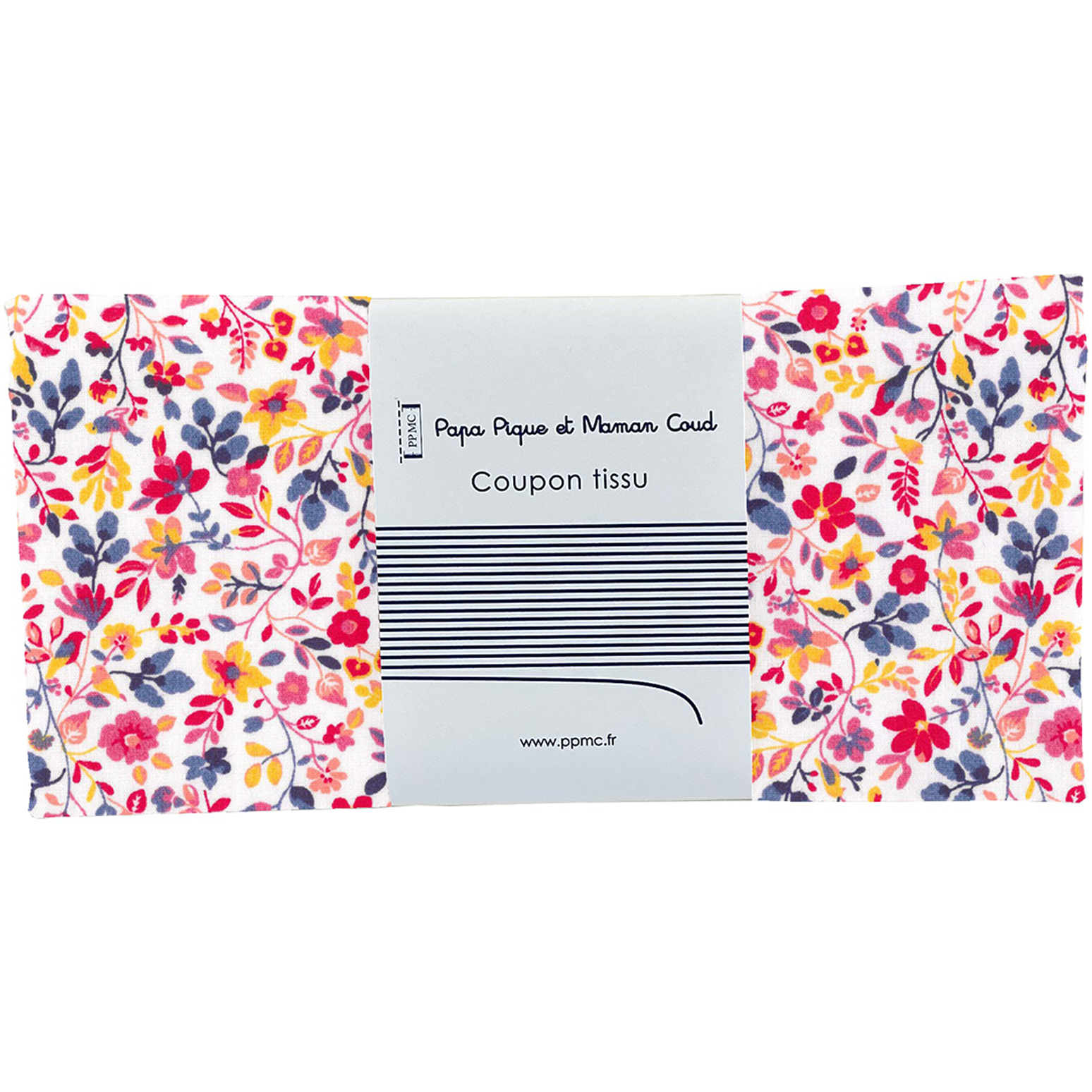 Coupon Tissu 50 Cm Lianes Printanieres