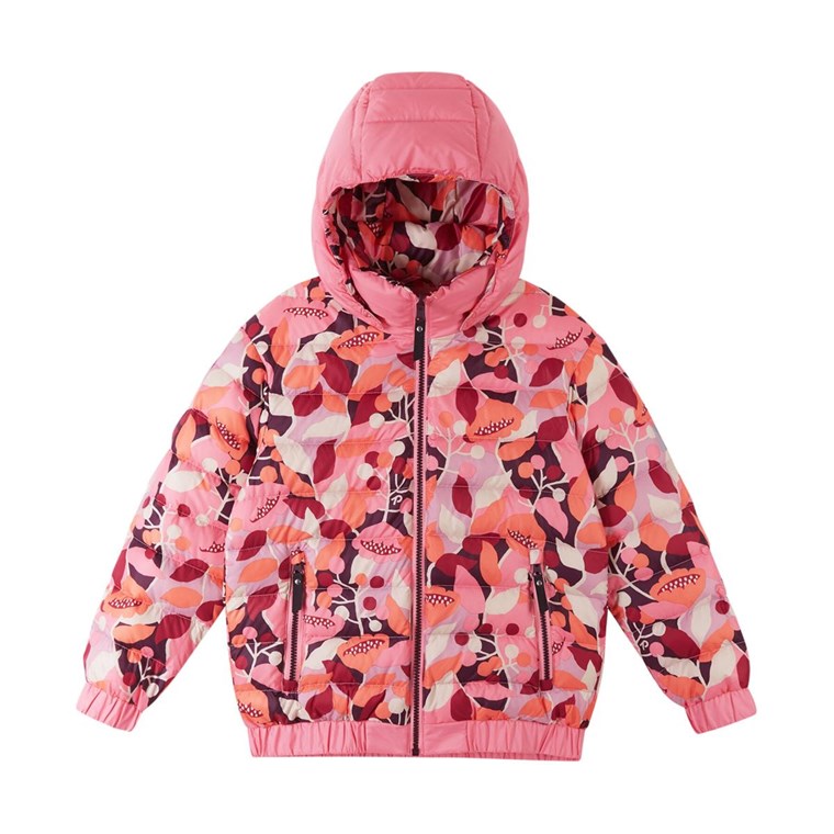 Reima Finnoo Down Jacket Kids Sunset Pink