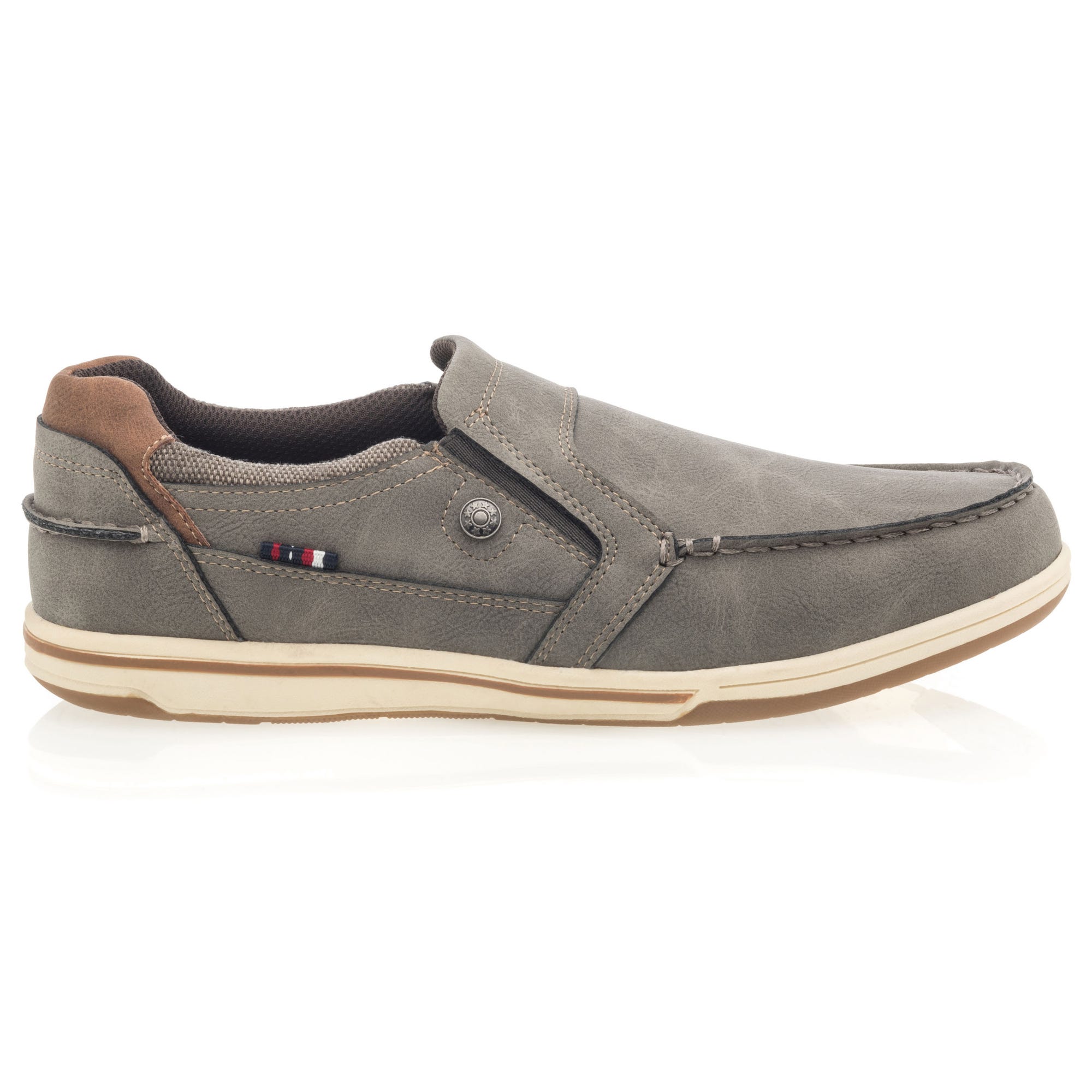 Mocassins Homme taupe