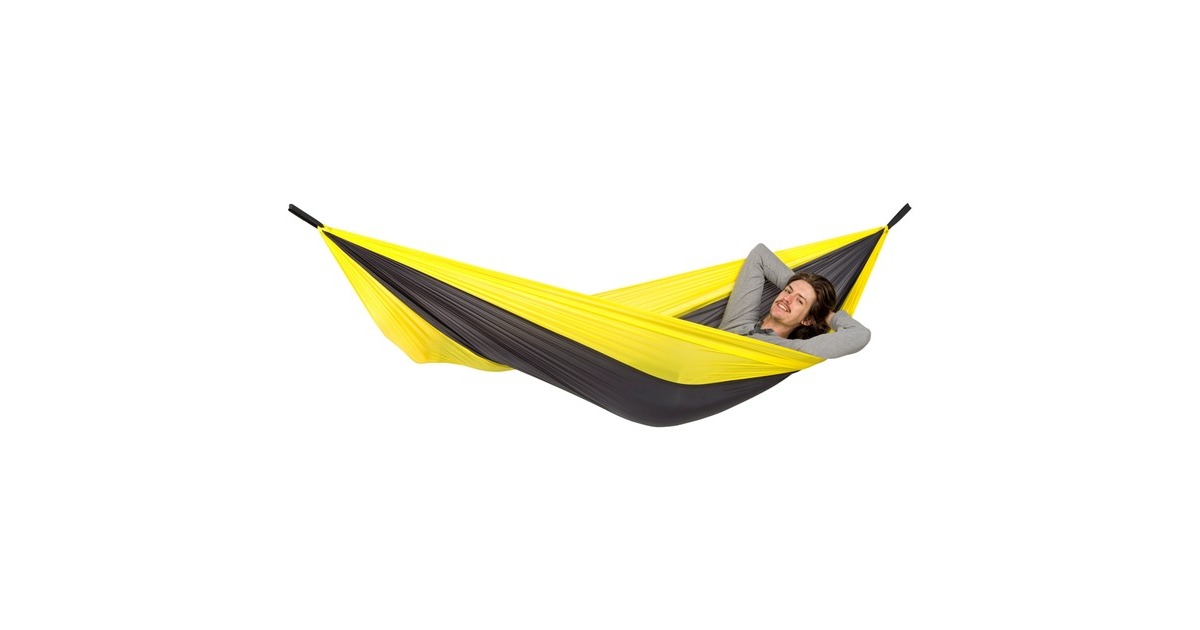 AmazonasUL Adventure hangmat  (Geel/zwart)
