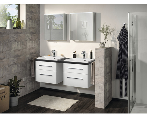 FACKELMANN Hype3.0 VC 60 60 cm witte wastafelmeubel