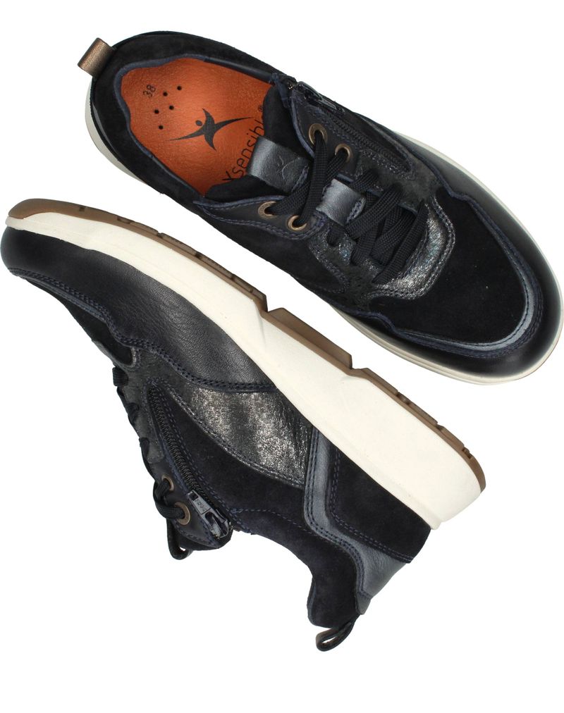 Xsensible Grenoble Stretchwalker HX Veterschoenen Blauw Dames