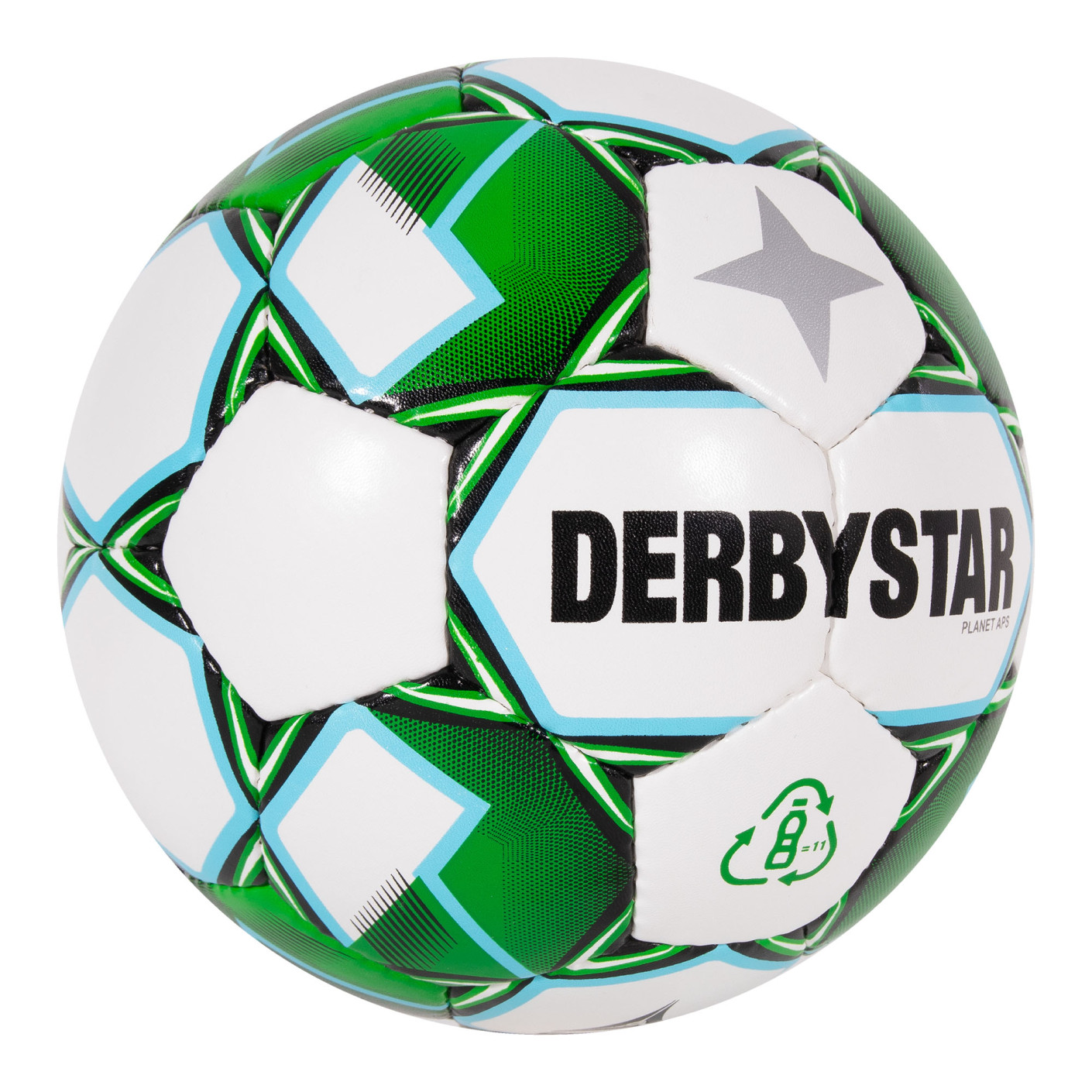 Derbystar Planet APS Voetbal Wit Groen