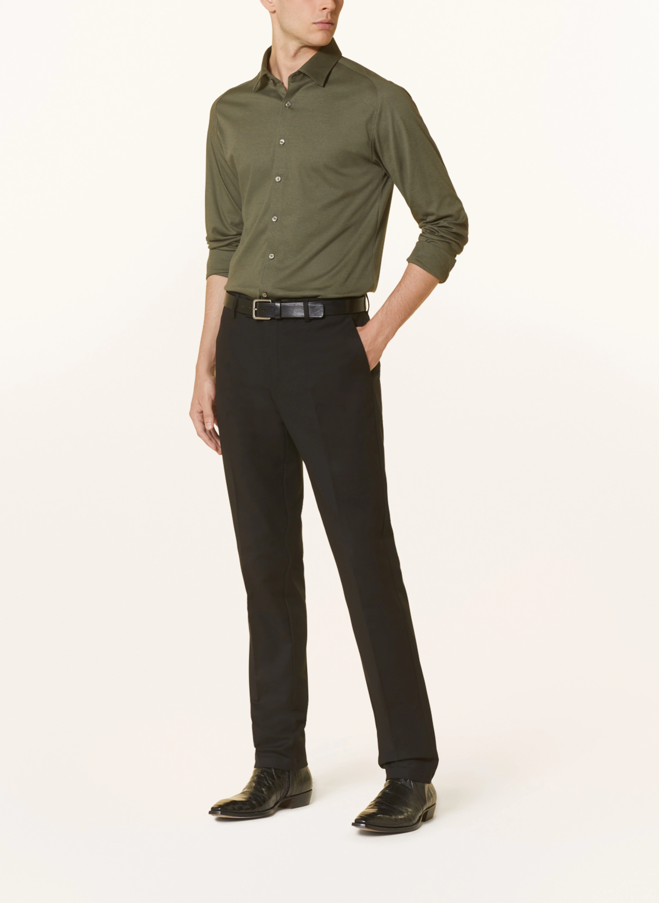 DESOTO Jerseyhemd Slim Fit