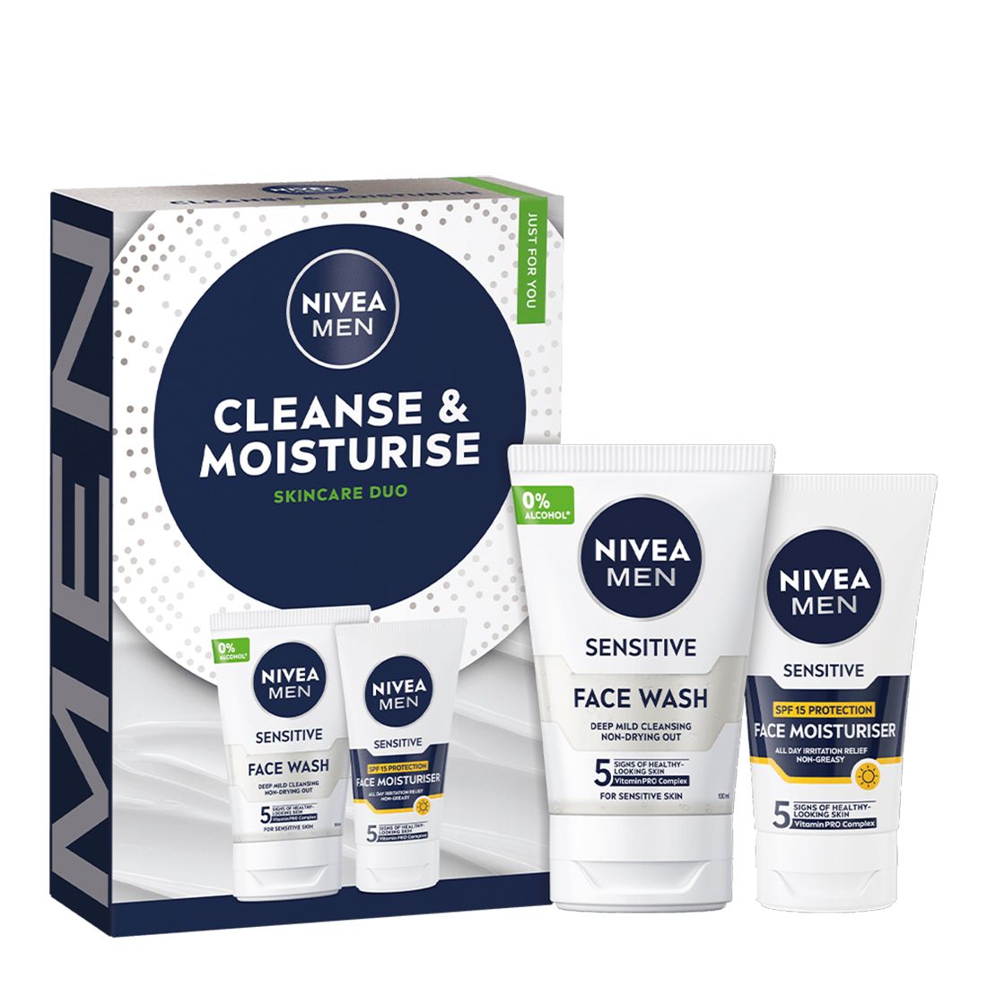 Cleanse & Moisturise Giftpack 2025 Men
