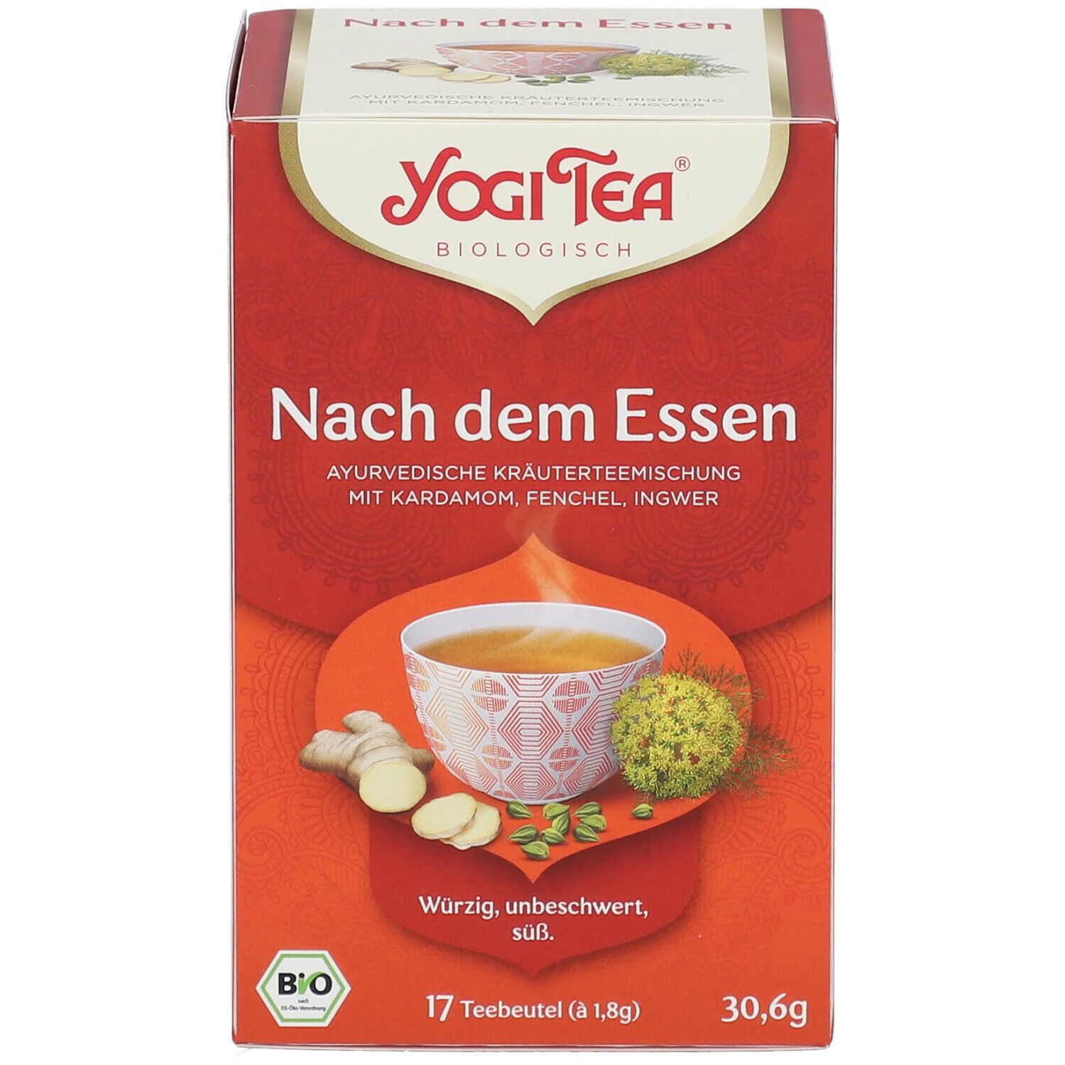 YOGI TEA® Nach dem Essen, Bio Kräutertee