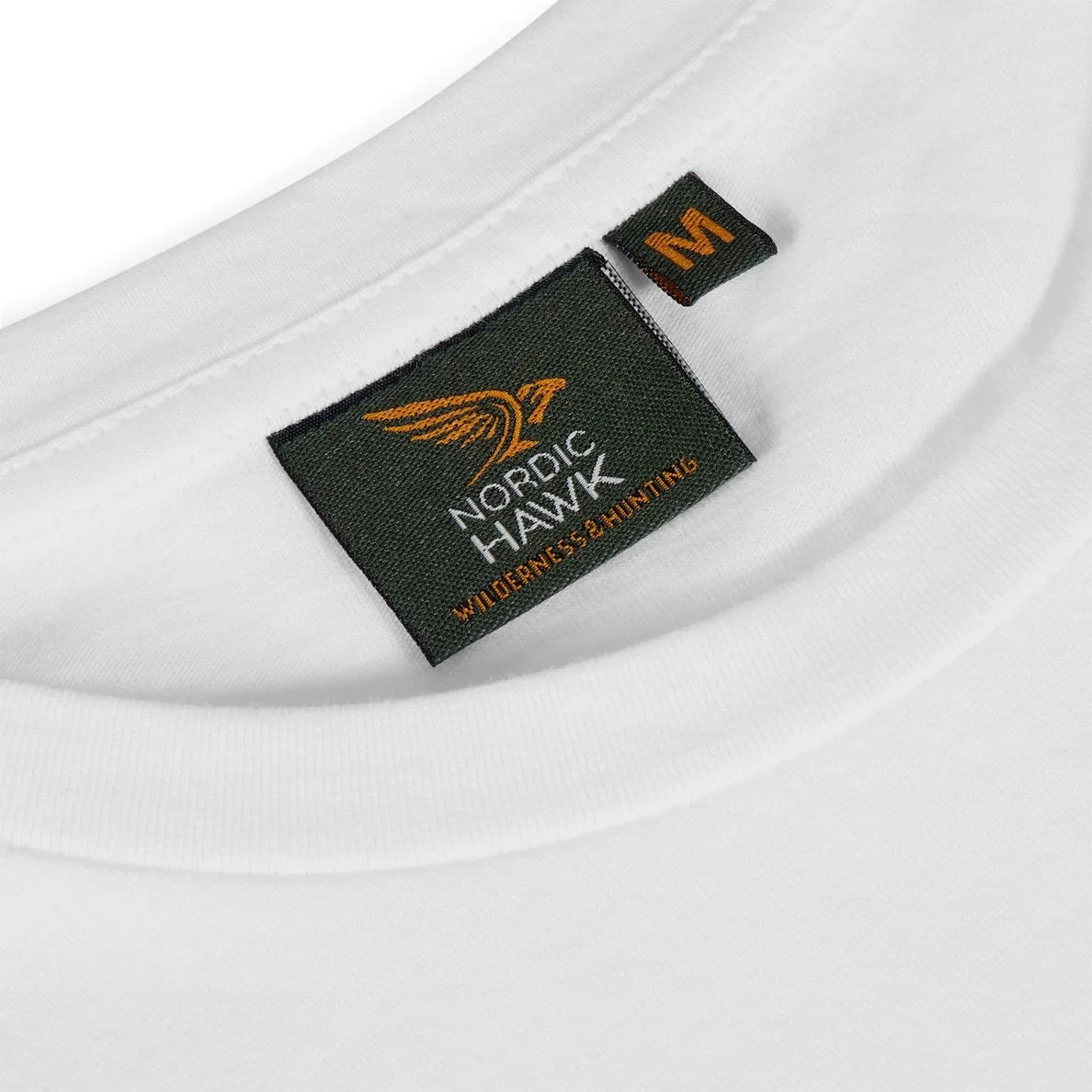 Nordic Hawk Men's Pike Tee White