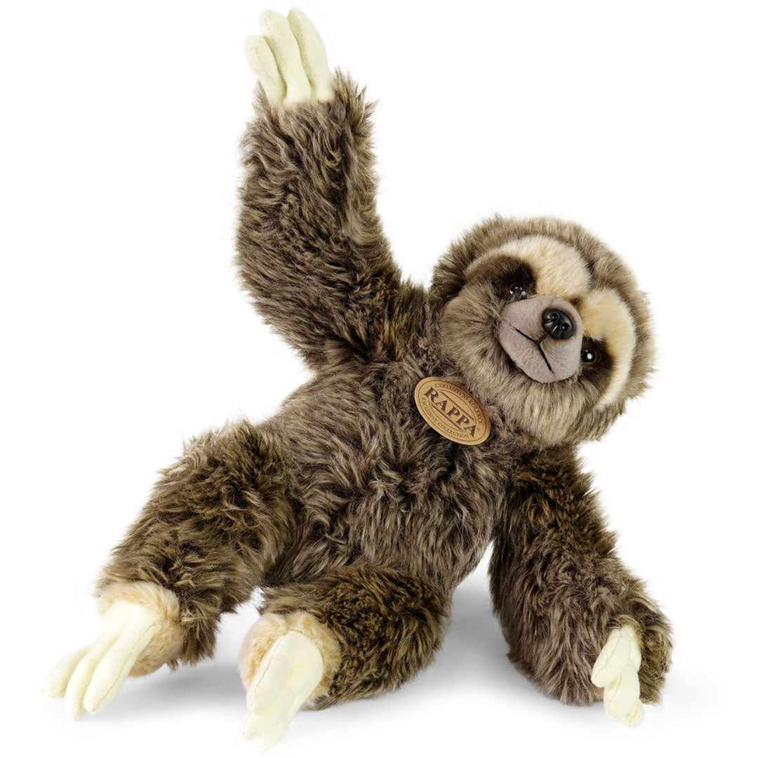 Rappa knuffelluiaard bruin - 25 cm