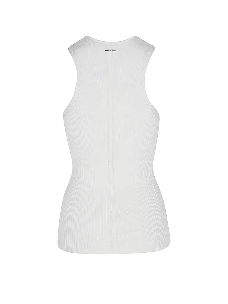 CALVIN KLEIN Stricktop weiss