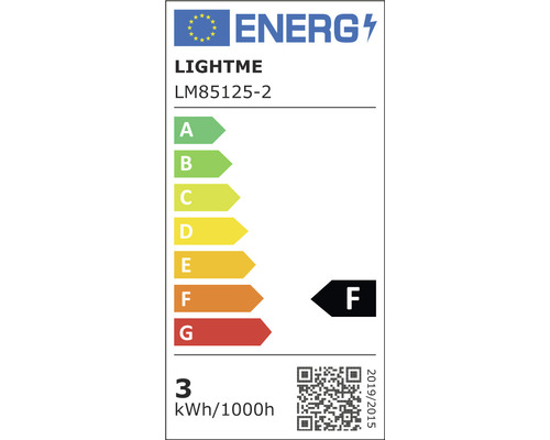 LED-pinvoetlamp LightME G9/2,5W (22W) 220 lm 3000 K warm wit 830