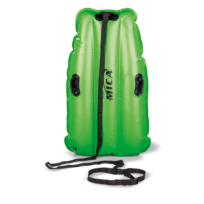 MICA - Bodyboard für Wasser und Schnee - grün