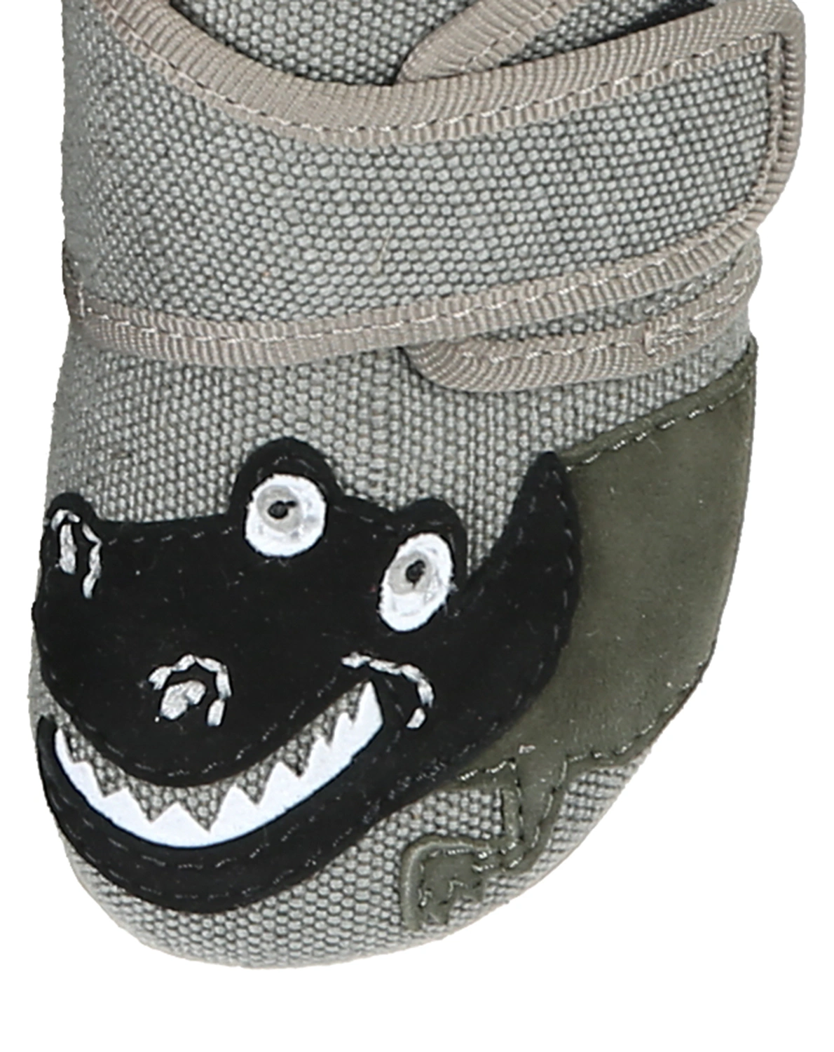 Klett-Hausschuhe KROKODIL in fango