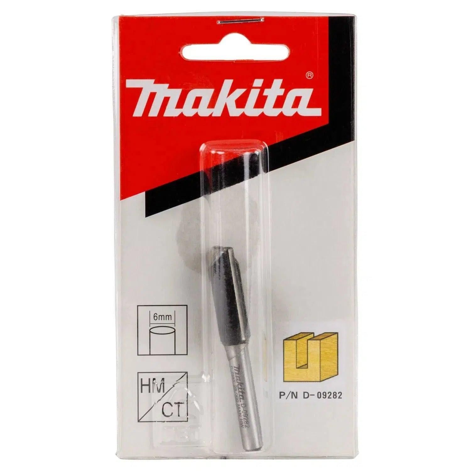Makita D-09282 Freesbit Groeffrees S 6mm 10x25mm