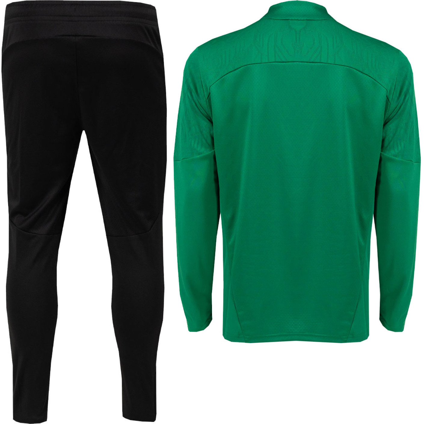 PUMA Marokko Trainingspak 1/4-Zip 2024-2026 Groen Zwart Zilver