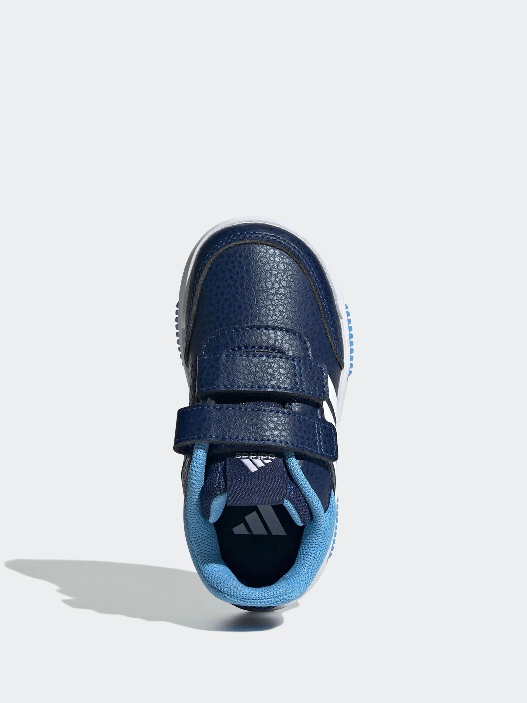 Marineblauw/blauw - adidas Tensaur babysneakers met klittenbandsluiting