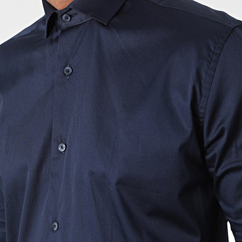 Chemise Manches Longues Y3642 Bleu Marine