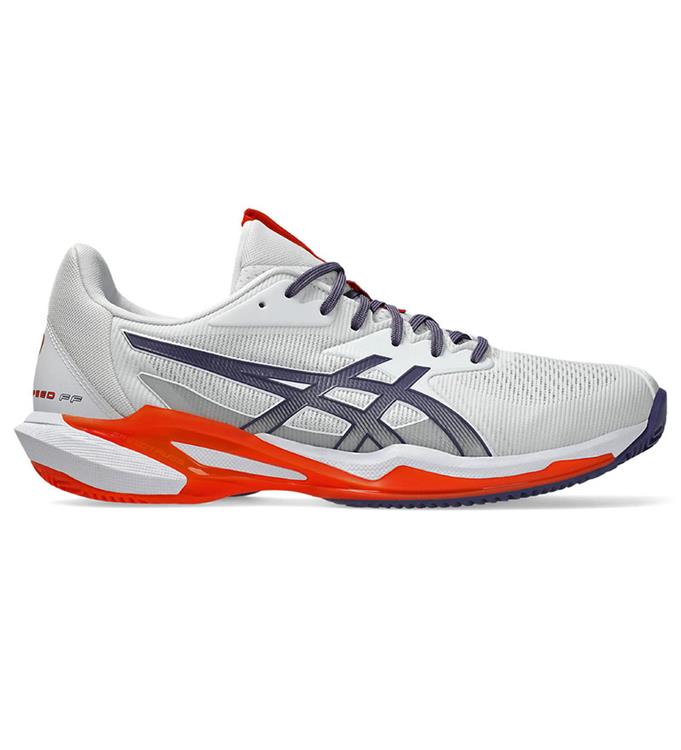 ASICS SOLUTION SPEED FF 3 CLAY 1041A437 WHITE-GREYISH-PURPLE