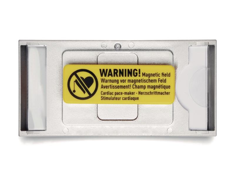DURABLE Namensschild mit Magnet Classic 30 x 65 mm, 10 Stüc Namensschild mit Magnetbefestigung