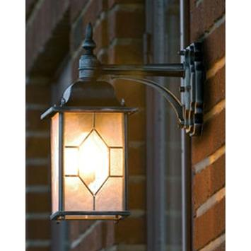 Konstsmide buitenlamp Milano zwart down