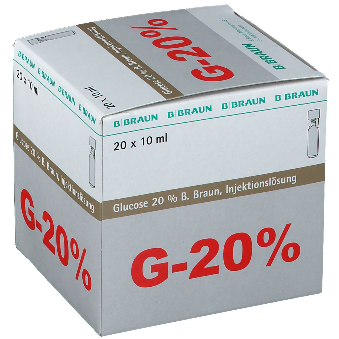 Glucose 20 % Braun Mini-Plasco® connect