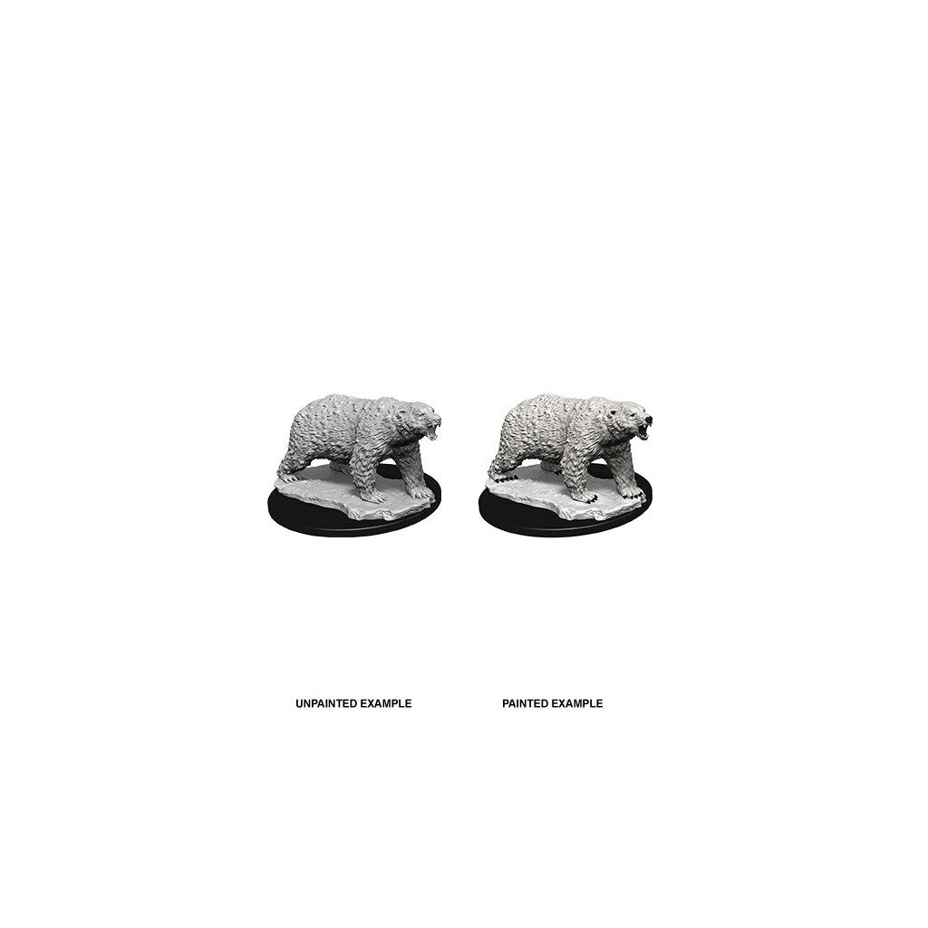 Pathfinder Deepcuts Unpainted Miniatures: Polar Bear
