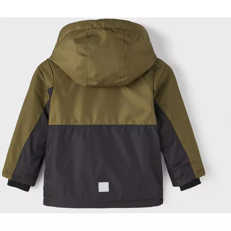 name it Outdoorjacke Nmmmikael Olive Night