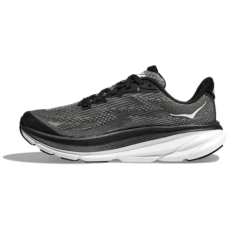 Hoka Clifton 9 Youth Black / White