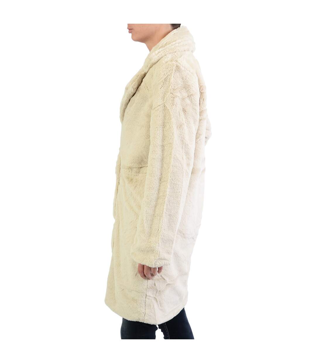 Manteau NA-KD Leopard Faux Fur