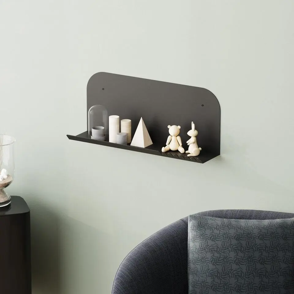 CALICOSY - Wandrek NOVA - Zwart - 23x55x12 cm