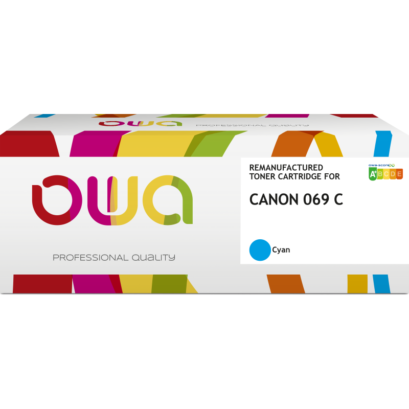 Toner remanufacturé OWA - standard - pour CANON 069