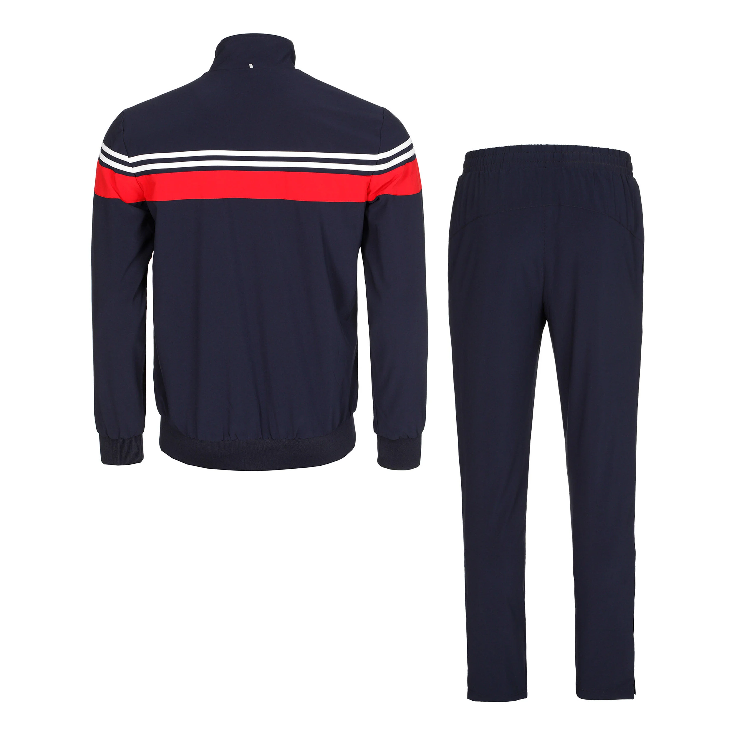 Fila Bruno Survêtement Hommes - Bleu Foncé , Rouge