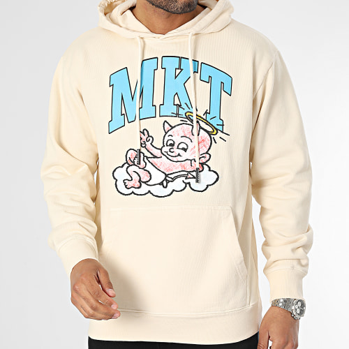 Sweat Capuche Lil Devil Beige